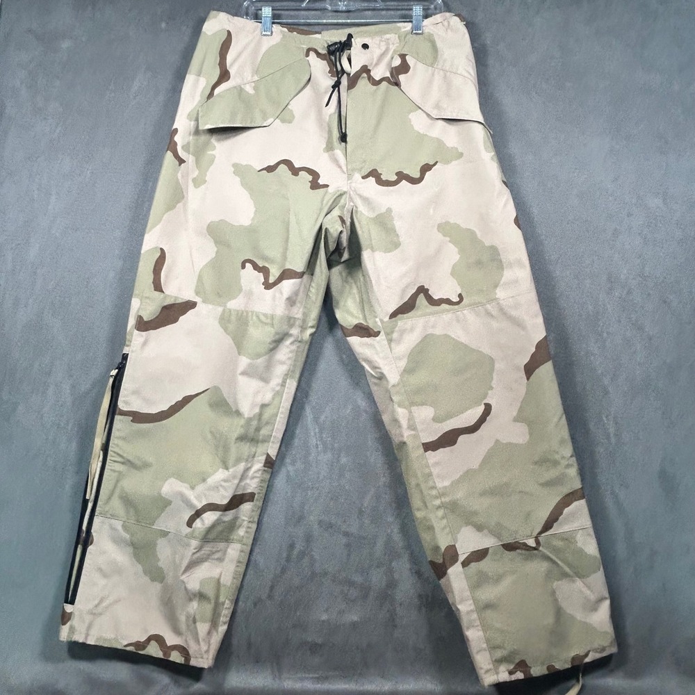 US Military ECWCS Gen II GTX Desert Camo Trousers Medium Regular